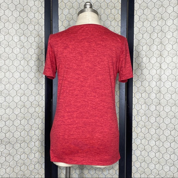 Nike Dri-Fit V-Neck Shirt Sleeve Shirt - Picture 3 of 9